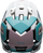 Helmetë çiklizmi Full Face Bell Super Air R Mips Spherical, MTB, e bardhë infrakuqe mat me shkëlqim