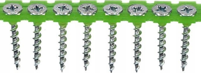 Vida me shirit ESSVE Collated Screw 3.9x50 EZP, për gipskarton, çelik i galvanizuar, ngjyrë argjendi