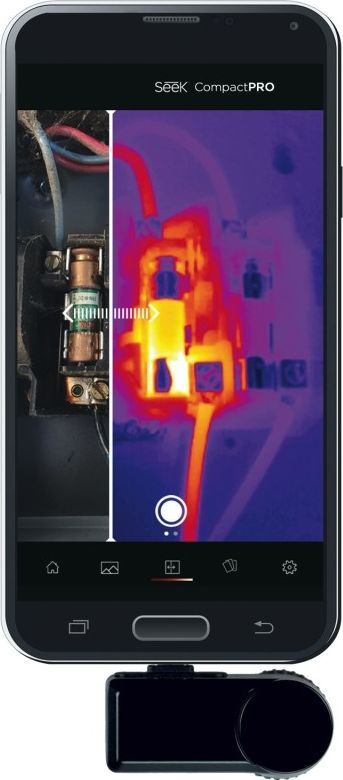 Термичка камера Seek Thermal Compact PRO, microUSB, 320x240, црна