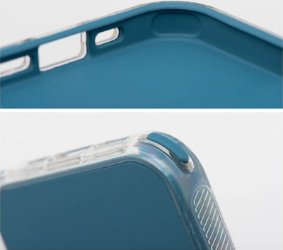 Kapak telefoni Matrix Case për iPhone 12 / 12 Pro, i hollë, blu