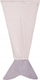 Batanije për kalamajt Atmosphera Kids Mermaid Tail, 130x65cm, poliester, rozë