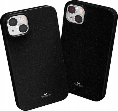 Mbrojtëse telefoni Mercury Jelly Case për iPhone 15 Plus 6.7", TPU, e zezë