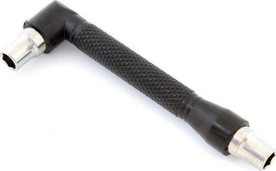 Kaçavidë këndore universale, për bit 1/4", 90°, e zezë