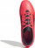 Këpucë futbolli Adidas F50 Club FxG IE0613, tapa FxG për bar natyral, pjesë e sipërme sintetike, portokalli e kuqërremtë e zezë