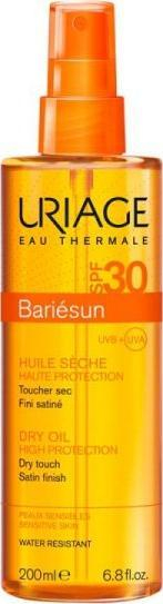 Vaj dielli Uriage Bariésun Dry Oil SPF30, për trup edhe flokë, që jep lagështi