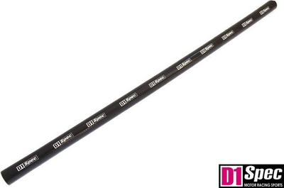 Tub silikoni D1Spec D Connector, 100cm, diametër 28mm, i zi