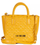 Çantë dore Love Moschino, e verdhë