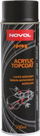 Sprej bojë akrilike Novol Topcoat, 0.5L, mat, e zezë