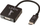 Përshtatës AV Lindy DisplayPort - HDMI - D-Sub (VGA) - DVI-I, i zi