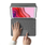 Mbrojtëse Logitech me tastierë Combo Touch për Apple iPad (gjenerata 7 / 8), CZ, e zezë