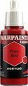Ngjyrë akrilike The Army Painter Warpaints Fanatic Pure Red WP3118P, 18ml, e kuqe