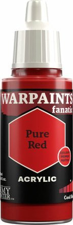 Ngjyrë akrilike The Army Painter Warpaints Fanatic Pure Red WP3118P, 18ml, e kuqe