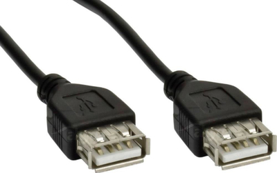 Kabllo USB Akyga AK-USB-06, USB-A në USB-A, 1.8m, e zezë