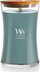 Qiri me aromë WoodWick Evergreen Cashmere, i madh, 180 orë, jeshil