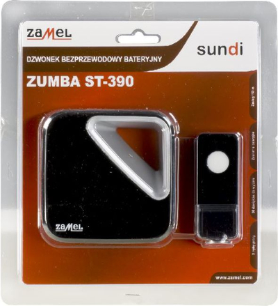 Zile dere pa tela Zamel ZUMBA ST-390, 36 tinguj, 80 dB, e zezë