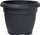 Vazo lulesh Prosperplast Terra DCE45, 35cm, plastike, antracit