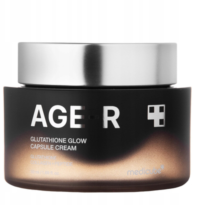 Krem fytyre Medicube AGE-R Glutathione Glow Capsule, 50 ml, për lëkurë të hidratuar