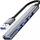 HUB USB Izoxis, 4 porta 3.0 2.0, trup alumini, gri