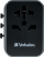 Adaptor udhëtimi Verbatim UTA-03, universal, për shumë vende, i bardhë