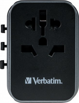 Adaptor udhëtimi Verbatim UTA-03, universal, për shumë vende, i bardhë