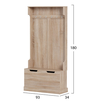 Paradhomë Kaylor 93×34×180 Hcm (HM2475.01)