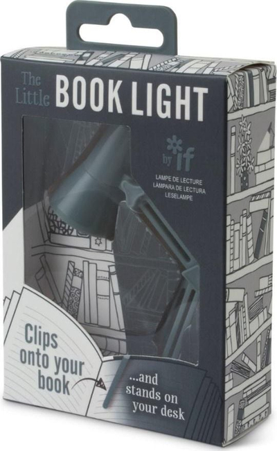 Dritë leximi If The Little Book Light, LED, portative, gri