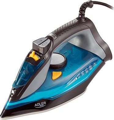 Hekur për hekurosje Adler, 3000 W, i kaltër