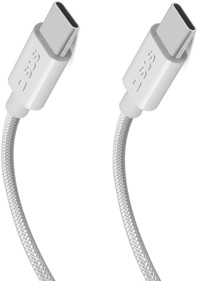 Kabllo USB C SBS TECABLETISSUE2G, 60W, 2m, gri