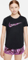 Bluzë sportive për fëmijë Nike Dri Fit Jr DZ3583 010, pambuk, e zezë