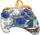 Kontroller PDP RealMz Tails Seaside Hill Zone, me kabllo, shumëngjyrësh