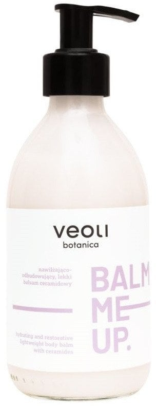 Balsam trupi Veoli Botanica Moisturizing Rebuilding Light Ceramide, 290ml, hidratues, për rikthimin e barrierës së lëkurës