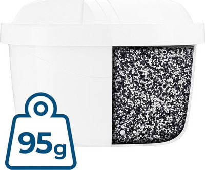 Kannë filtrimi Wessper AquaMax Basic, 3.3L, filtër karbon aktiv, gri