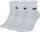 Çorape Nike Everyday Lightweight Ankle SX7677, 3 palë, Dri FIT, të bardha