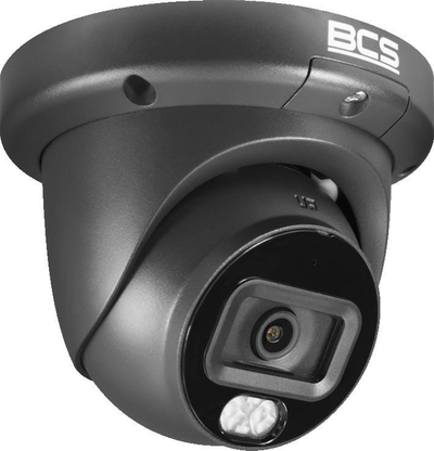 Kупола IP камера BCS LINE BCS-L-EIP26FCR3L3-Ai1-G, 6Mpx, 2.8mm, бела