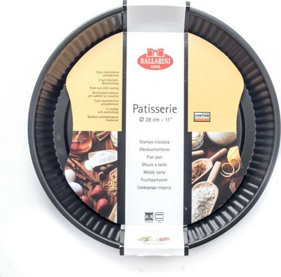 Tepsi Ballarini Patisserie 1AG300, 28 cm, e zezë