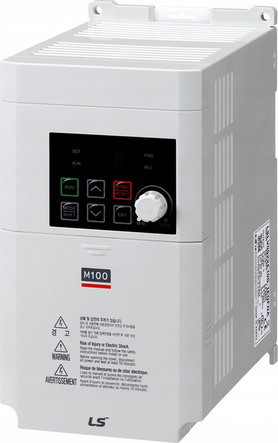 Invertor vektorial LS Electric LV0008G100-4EOFN, 0.75kW, 3 faza 400V, gri