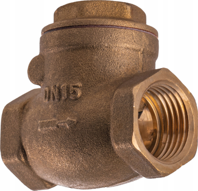 Valvul kontrolli ARCO 190203, flap, 1/2" DN15, bronzi