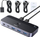 Ndërprerës USB Ugreen CM662, USB 3.0, 2 kompjuterë 4 dalje, i zi