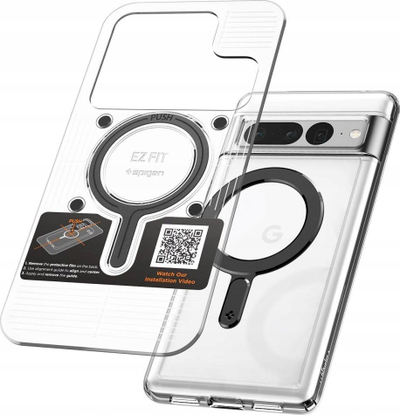 Pllakë magnetike Spigen Onetap Ring, MagSafe, PC, e zezë