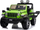 Veturë elektrike për fëmijë Lean Cars Jeep Wrangler Rubicon 4x4, bateri 12V, telekomandë, jeshile