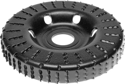 Disk–rasp për mullir këndi DEDRA F692020, 120mm, gradim I, i zi