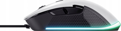 Гејминг глушец Trust GXT922W YBAR ECO, 7200 DPI, RGB, бел