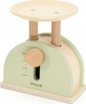 Peshore elektronike Weighing Scale, deri 180 kg, me ekran digjital, e bardhë