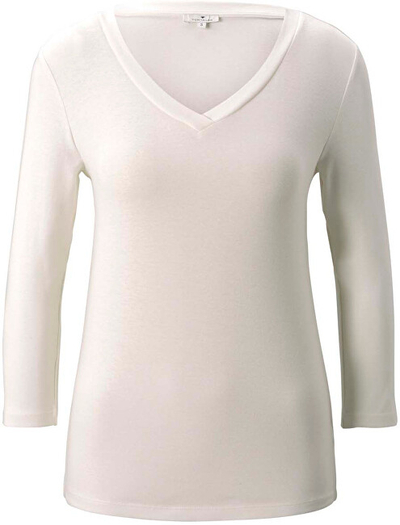 Maicë Tom Tailor Regular Fit 1020435.10315, e bardhë XXL