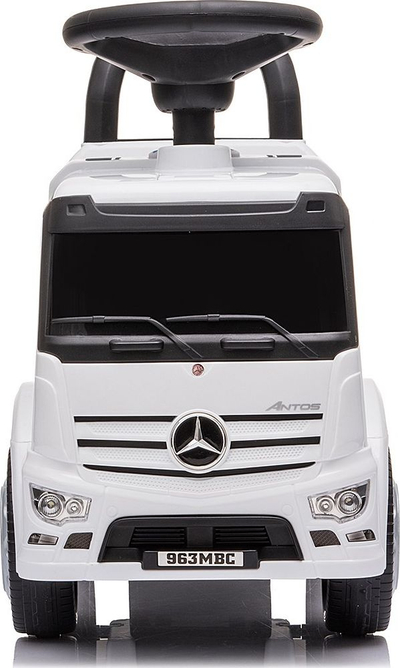 Makinë lodër ride-on Milly Mally Mercedes-Benz Antos, me drita dhe zëra, e bardhë