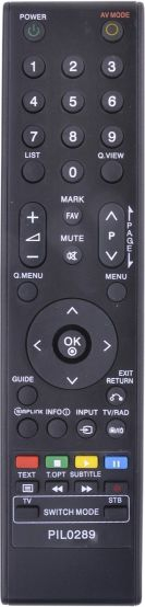 Telekomandë universale LG MKJ40653802, për TV LCD edhe plazma, e zezë