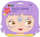 Sticker-a dekorativë për fytyrë Avenir Shiny Face Gems Stars, me yje, për kalamaj