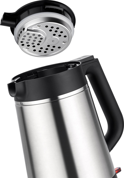 Ibrik elektrik UNOLD Rapid Kettle Thermo, 1.5L, 1850W, çelik inox i zi