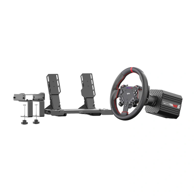 Set volant garash PXN VD6, Direct Drive 6Nm, pedale alumini, i zi