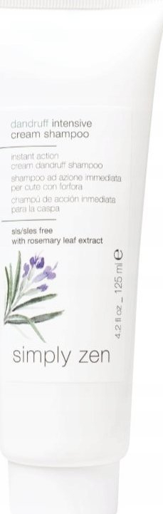 Shampo kundër zbokthit Simply Zen Dandruff Intensive Cream, 125ml, për gra
